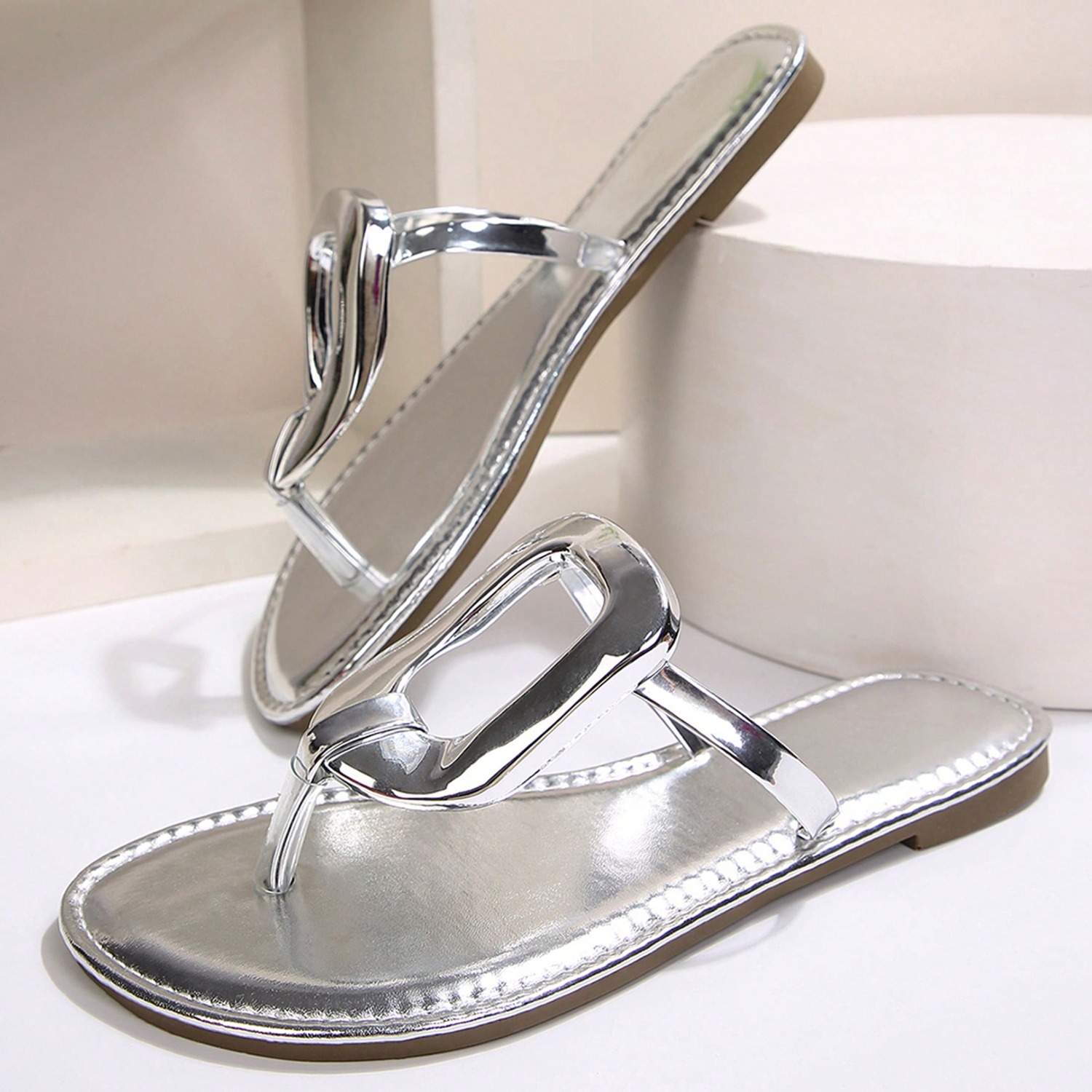 Thong Flat Sandal - Summer Casual Beach For Women Flat
