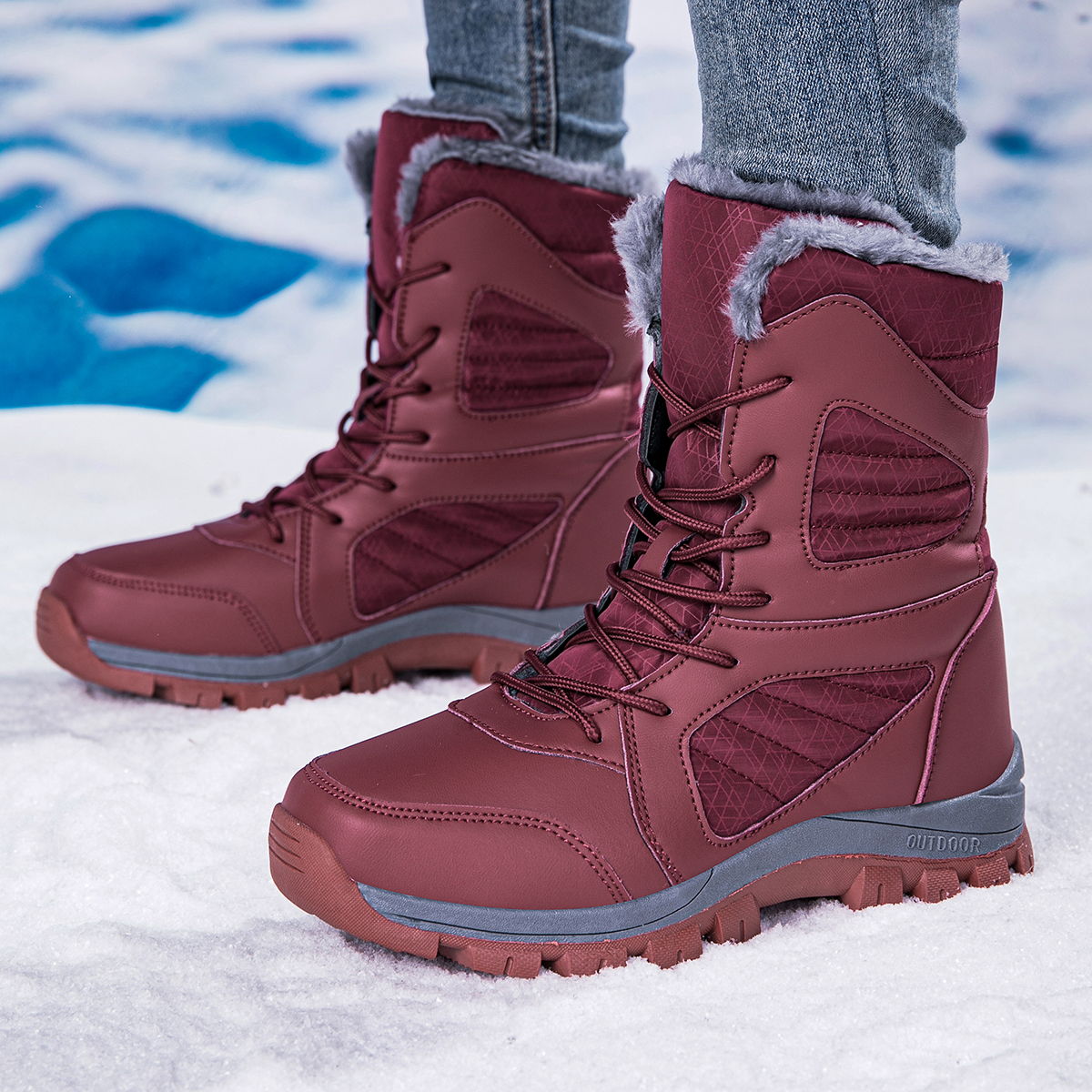 Women Shoes In Australia - Couple 2025 Winter Snow Boots for