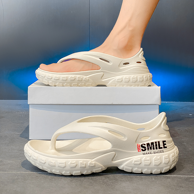Men's Summer Outdoor Sandals A - Thong Flat Sandal ulasan dan harga