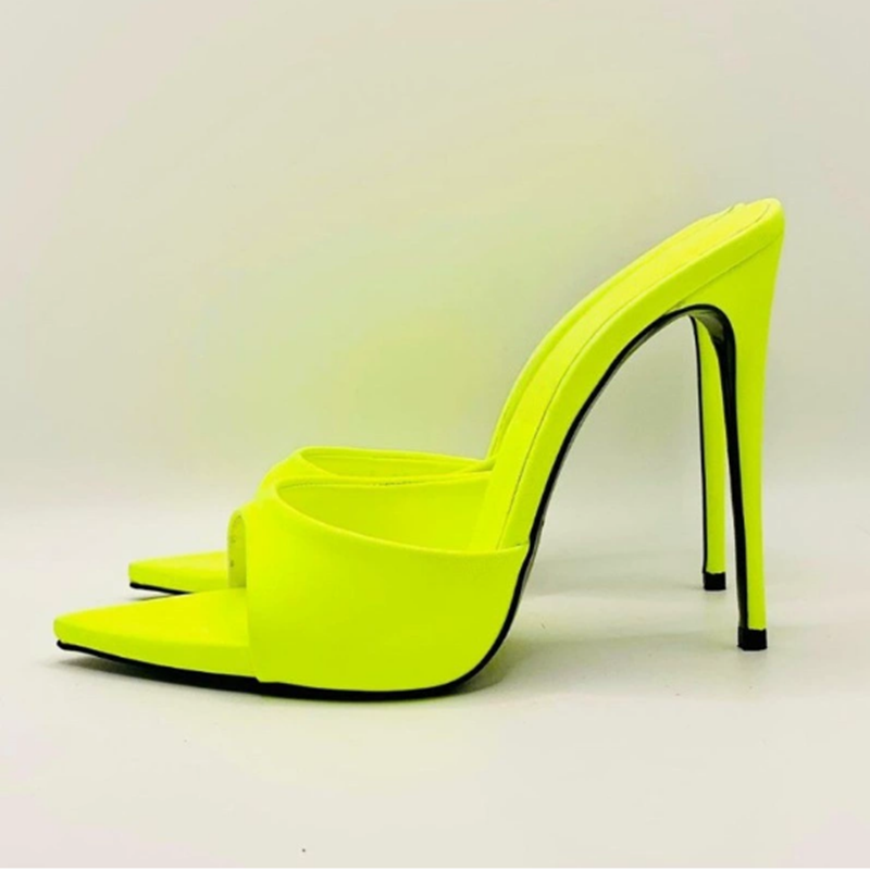 Candy Colors Pointy Toe Women  - Women'S Shoes Yellow ulasan dan harga