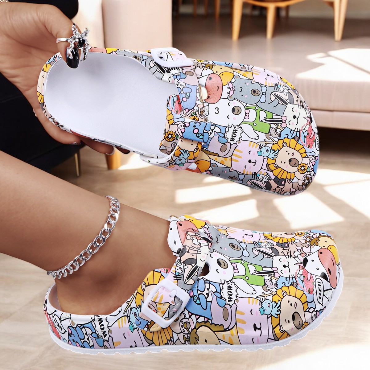 Women Flat Indoor Slippers Pri - Women'S Shoes Easy Street ulasan dan harga