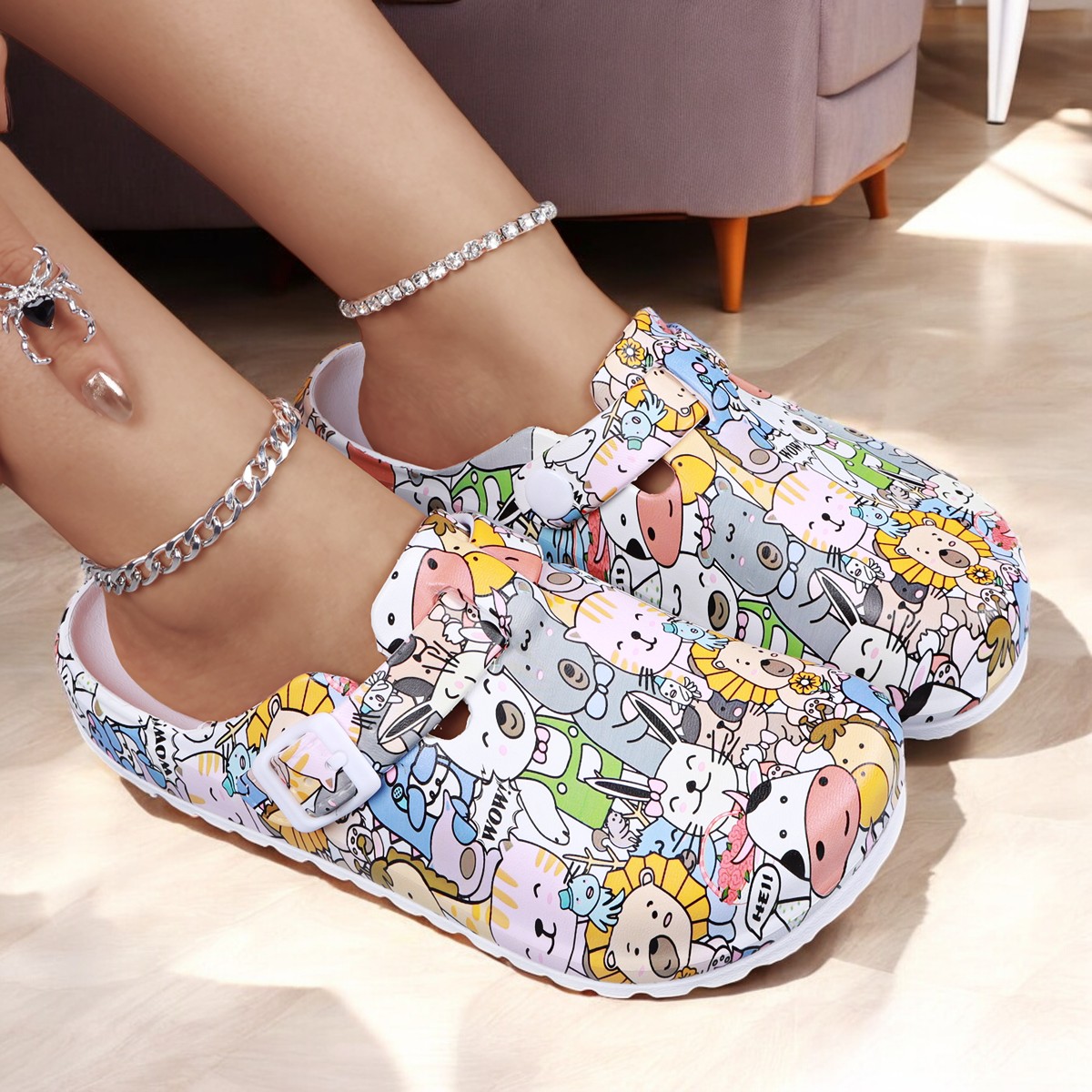Women Flat Indoor Slippers Pri - Women'S Shoes Easy Street ulasan dan harga