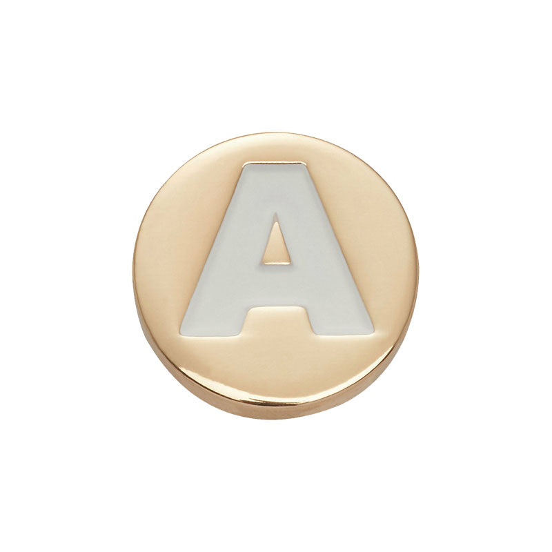 Bling Gold  Letter Shoe Charms - Women'S Shoes Crocs ulasan dan harga