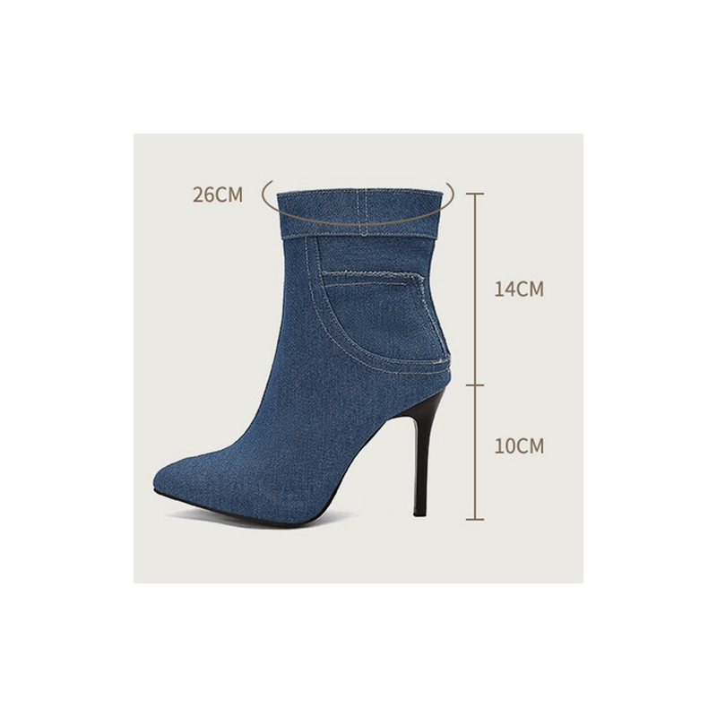 ORCHALISA Sexy Stiletto 12cm H - Women'S Shoes Navy Blue ulasan dan harga