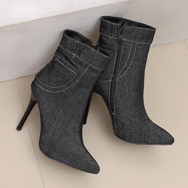 ORCHALISA Sexy Stiletto 12cm H - Women'S Shoes Navy Blue ulasan dan harga