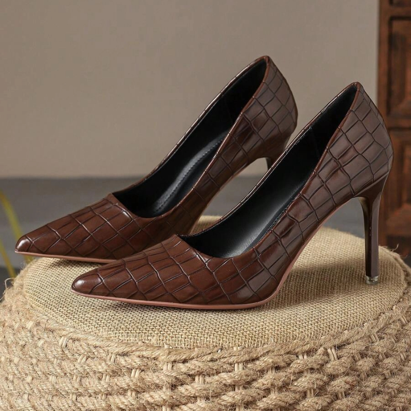 Women's High-heeled Shoes Poin - Women'S Shoes Navy Blue ulasan dan harga