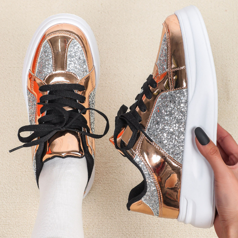 Fashion Sequin Shoes Women Cas - Women'S Shoes Trendy ulasan dan harga
