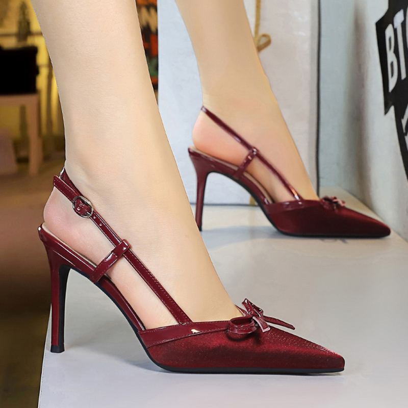 Women Trendy Silver-Green 9cm  - Women'S Shoes Trendy ulasan dan harga