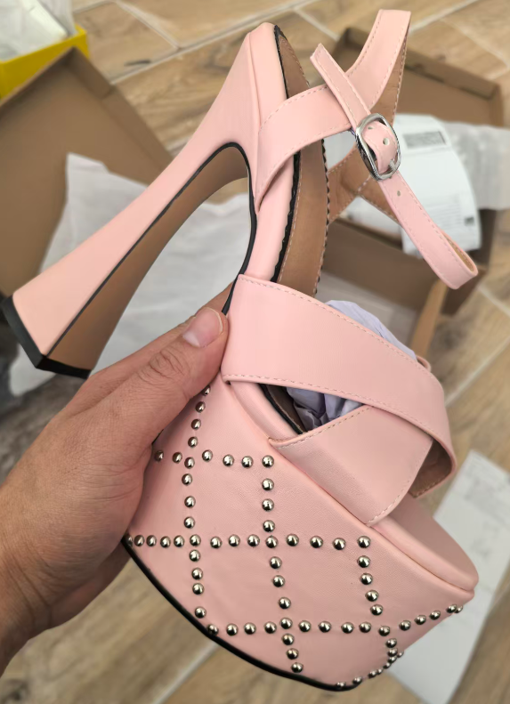 Fashionable White Black Buckle - Women Shoes Waterproof ulasan dan harga