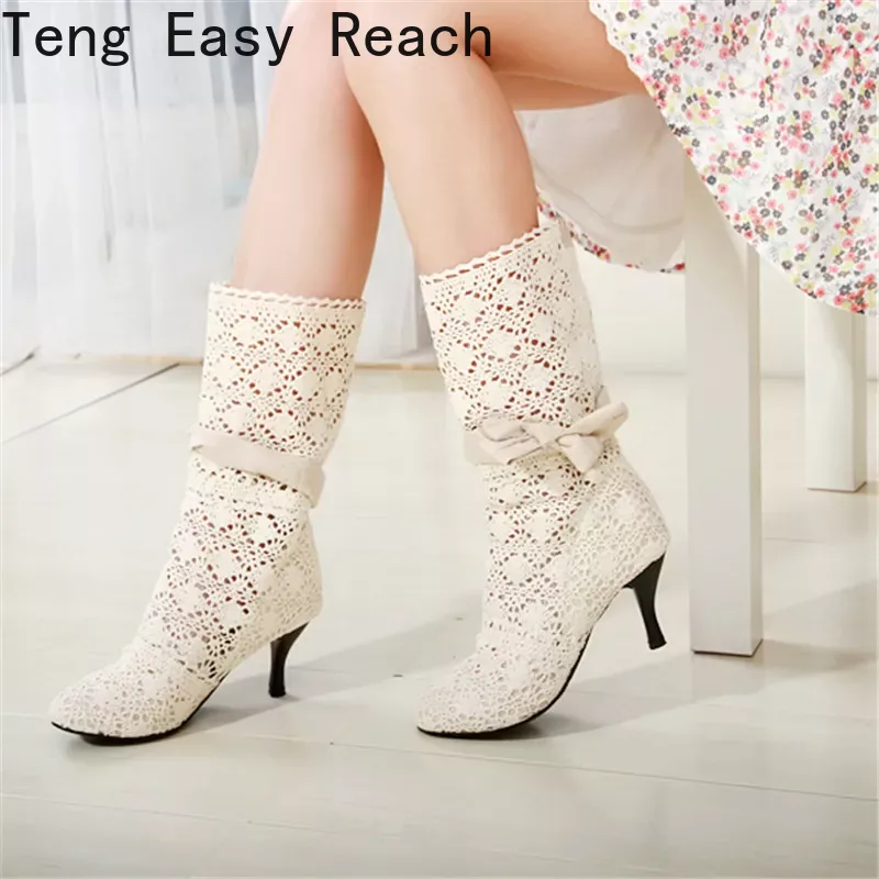 Crochet Summer Boots 2024 New  - Women Shoes Xxl ulasan dan harga