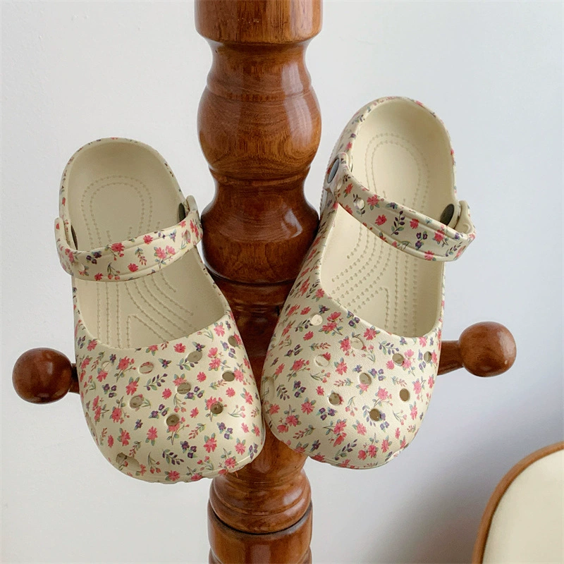 New Summer Floral Girls Ballet - Women Shoes Waterproof ulasan dan harga