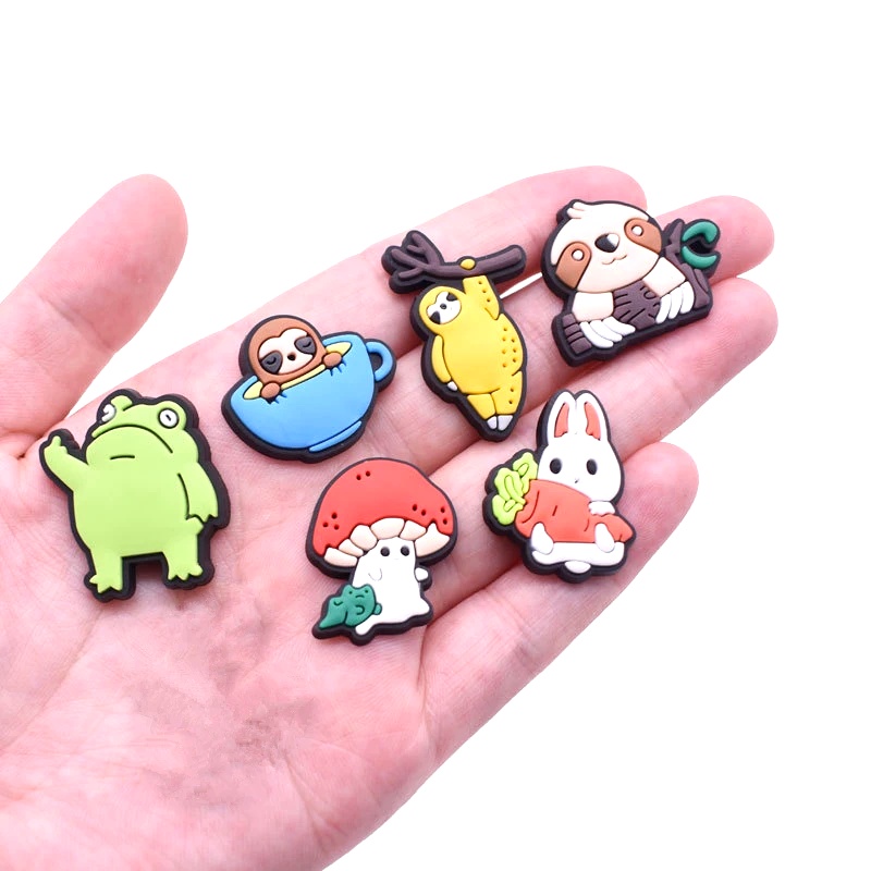 Funny Frog Shoe Charms for Cro - Women'S Shoes Crocs ulasan dan harga