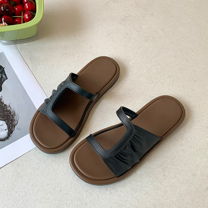 Women Summer New Slide Sandals - Thong Flat Sandal ulasan dan harga