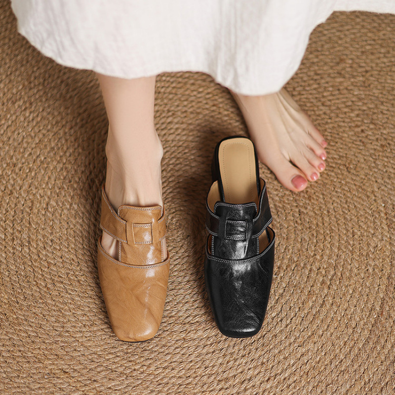 Genuine Sheepskin Mules 2026 N - Women'S Shoes Hands Free ulasan dan harga