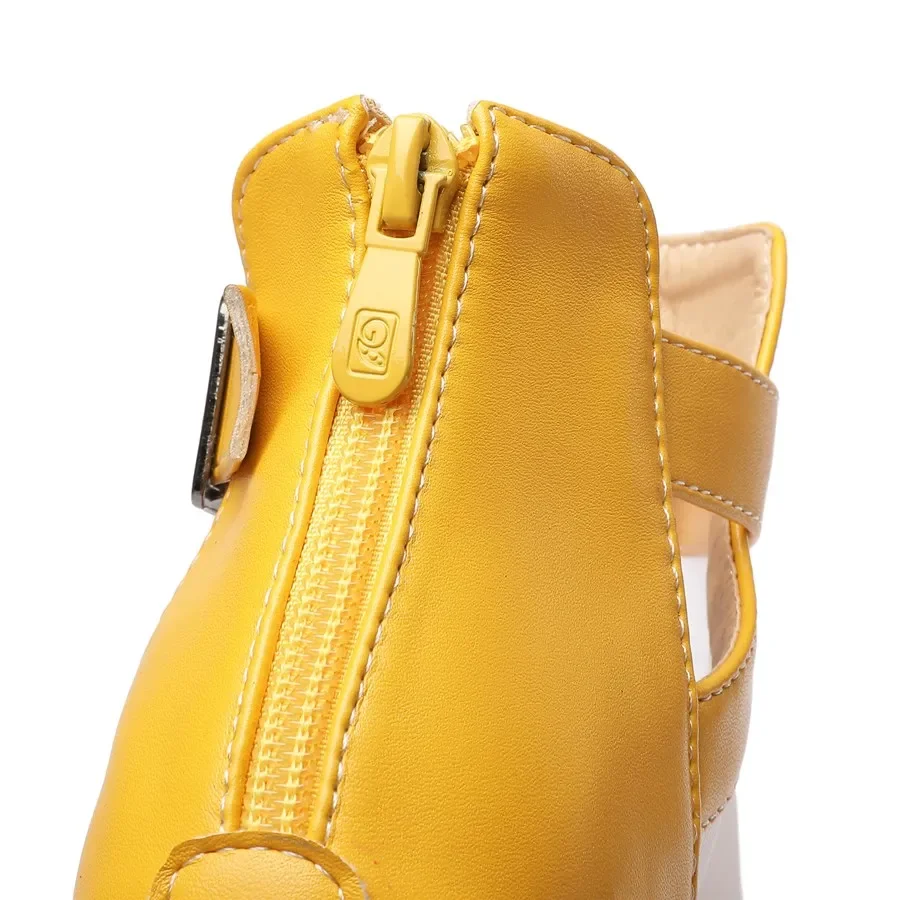 Yellow Platform Sandals Women  - Women'S Shoes Yellow ulasan dan harga