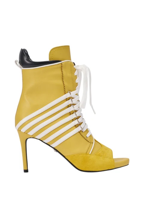 Women Yellow White Contrast La - Women'S Shoes Yellow ulasan dan harga