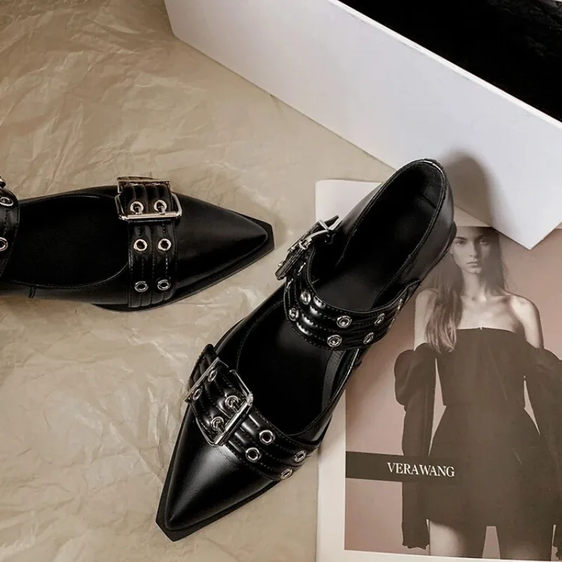 Women's Shoes Designer Luxury  - Pointed Toe Flat ulasan dan harga