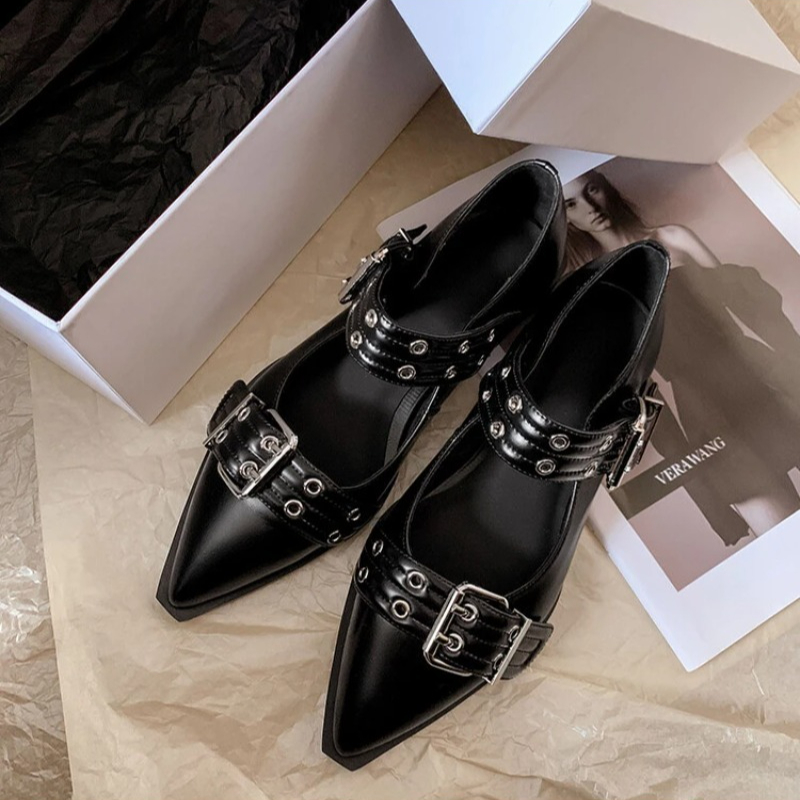 Women's Shoes Designer Luxury  - Pointed Toe Flat ulasan dan harga